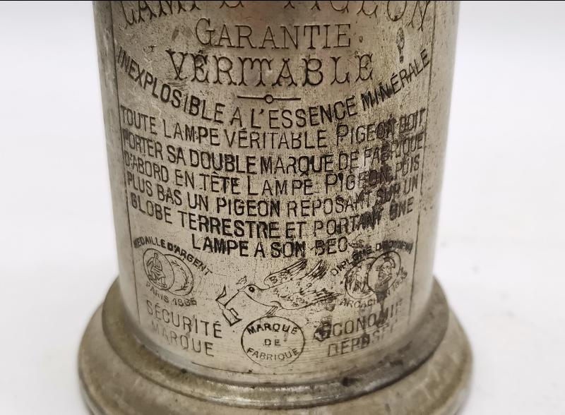 MARQUE DEPOSEE PİGEON LAMPE 