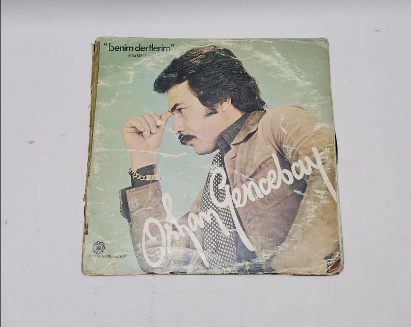 ORHAN GENCEBAY BENİM DERTLERİM 33 DEVİR LP PLAK