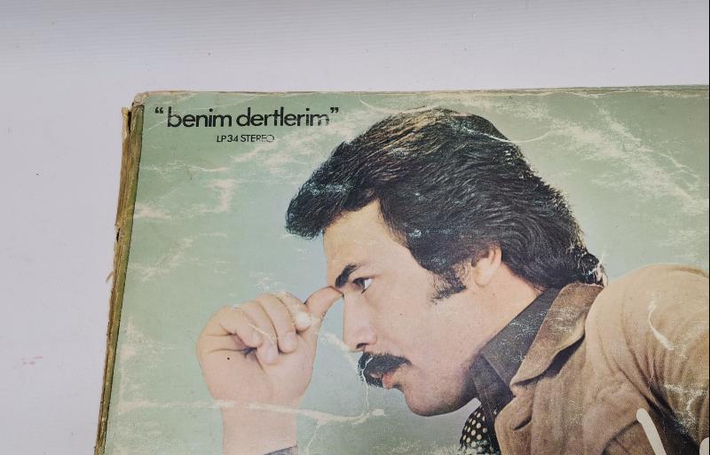 ORHAN GENCEBAY BENİM DERTLERİM 33 DEVİR LP PLAK