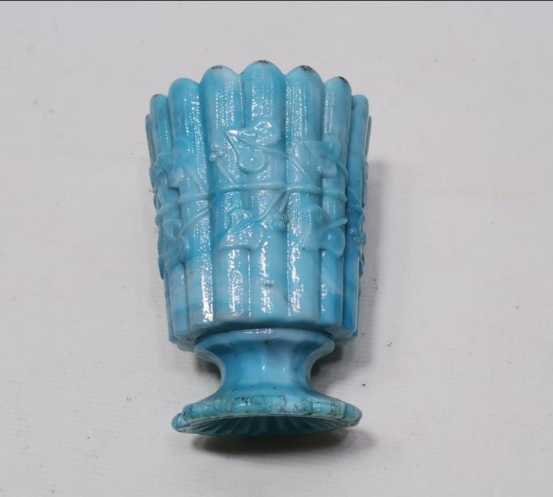 OSMANLI DÖNEMİ KAİDELİ OPAL BARDAK