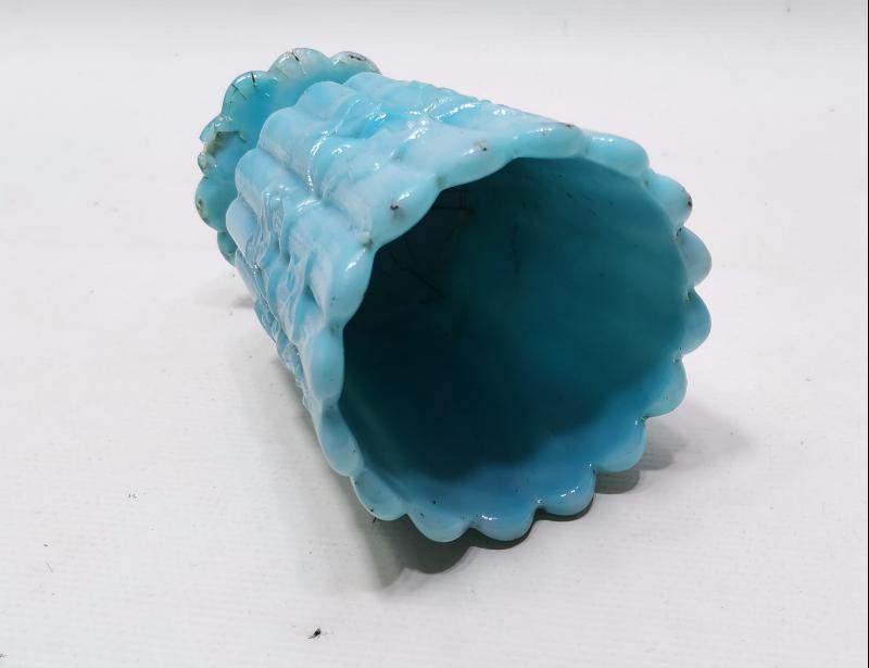 OSMANLI DÖNEMİ KAİDELİ OPAL BARDAK