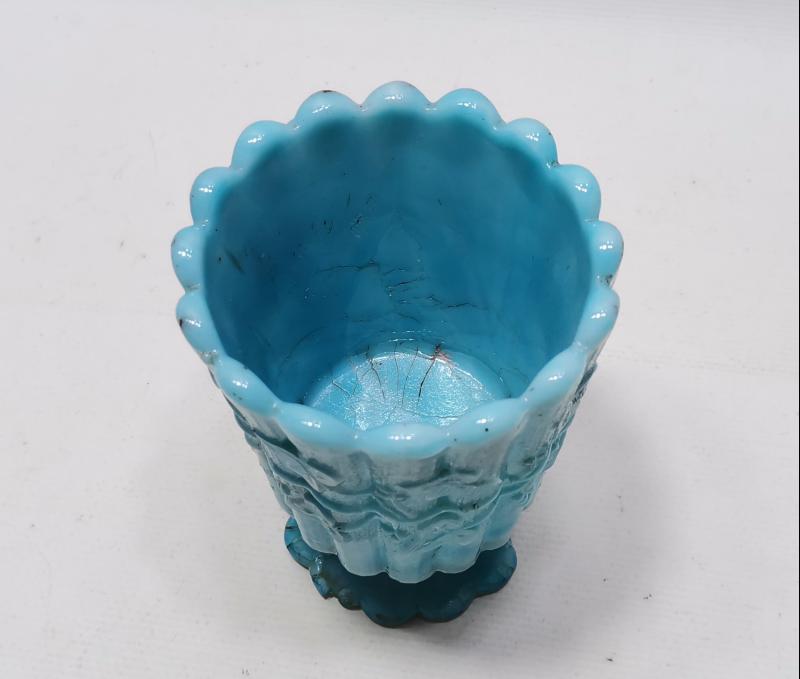 OSMANLI DÖNEMİ KAİDELİ OPAL BARDAK