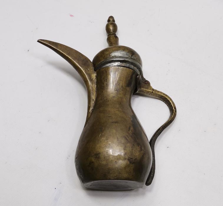 OSMANLI DÖNEMİ KAPAK TUTAMACI SİKKE FORMLU TEKKE İŞİ KAHVEDAN