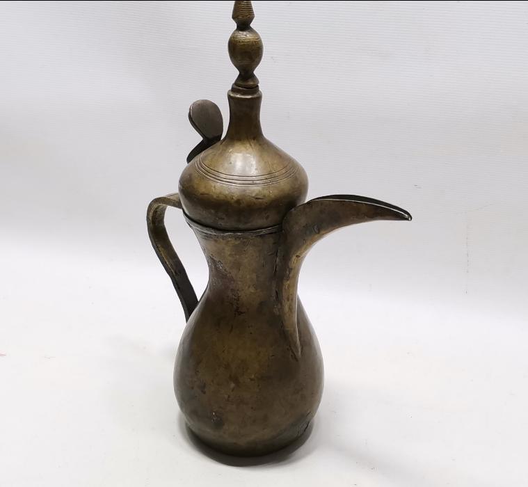 OSMANLI DÖNEMİ KAPAK TUTAMACI SİKKE FORMLU TEKKE İŞİ KAHVEDAN