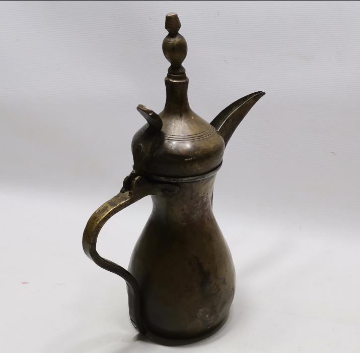 OSMANLI DÖNEMİ KAPAK TUTAMACI SİKKE FORMLU TEKKE İŞİ KAHVEDAN