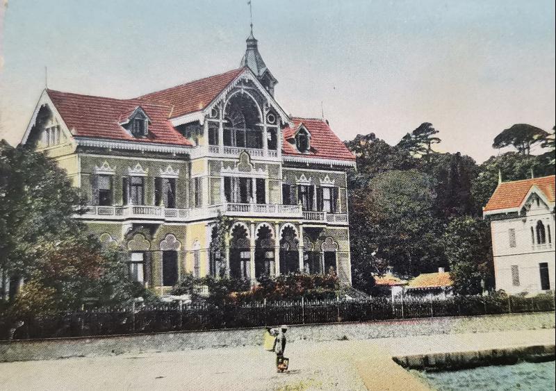 OSMANLI DÖNEMİ KARTPOSTAL: TARABYA'DA ALMAN SEFARETİ