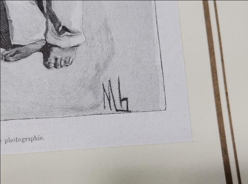 OSMANLI DÖNEMİ KÜRT BABA VE OĞLU GRAVÜR