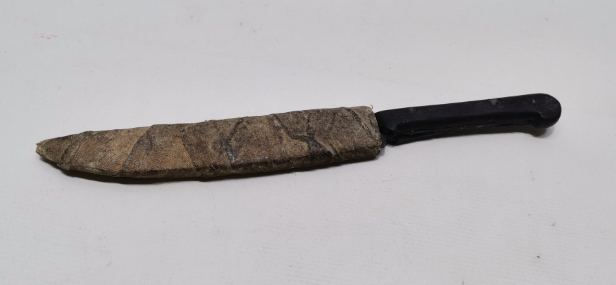 OSMANLI DÖNEMİ YILAN DİLLİ KABADAYI KAMASI - KABADAYI SALLAMASI