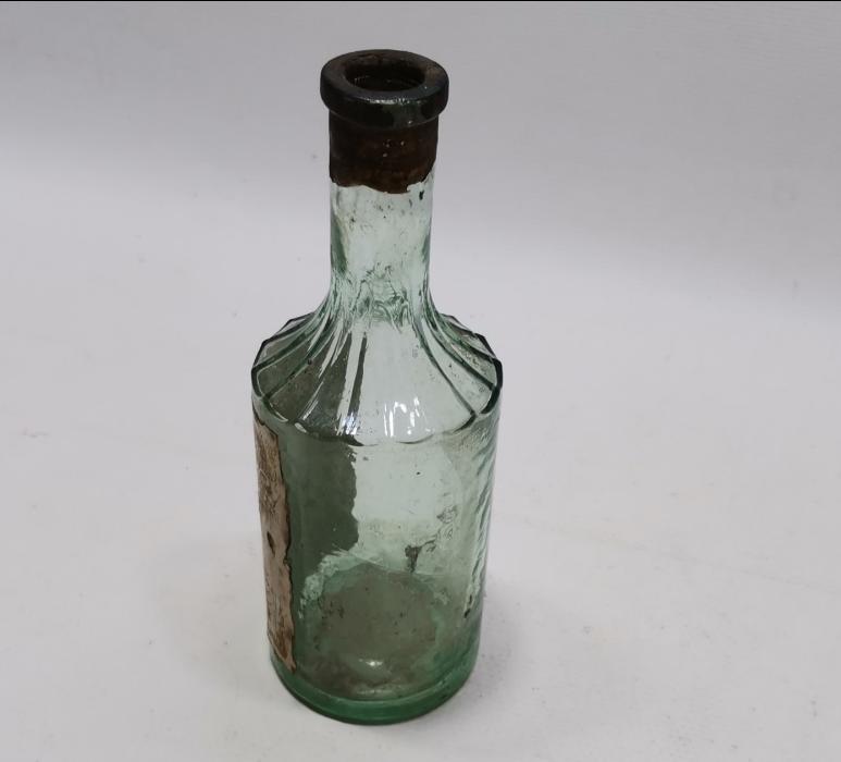 OSMANLI TIP TARİHİ: ÇOK NADİR KINA KINALI PERTEV SAÇ SUYU ŞİŞESİ