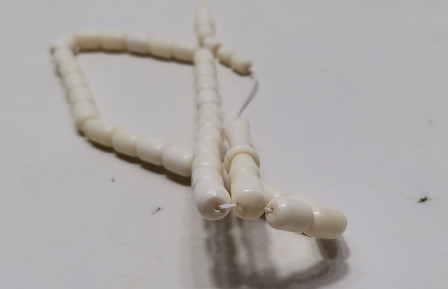 SİLİNDİR KESİM KEMİKTEN MAMUL TESPİH