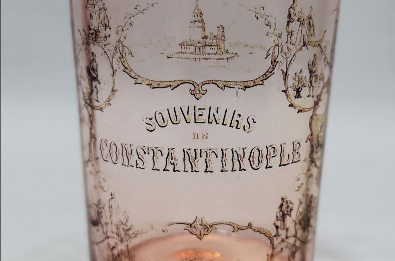 thumbSOUVENIR DE CONSTANTINOPLE - İSTANBUL YADİGARI OSMANLI KRİSTAL BARDAK