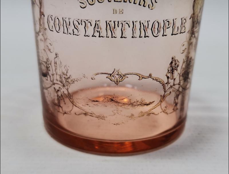 thumbSOUVENIR DE CONSTANTINOPLE - İSTANBUL YADİGARI OSMANLI KRİSTAL BARDAK