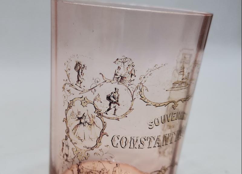 thumbSOUVENIR DE CONSTANTINOPLE - İSTANBUL YADİGARI OSMANLI KRİSTAL BARDAK