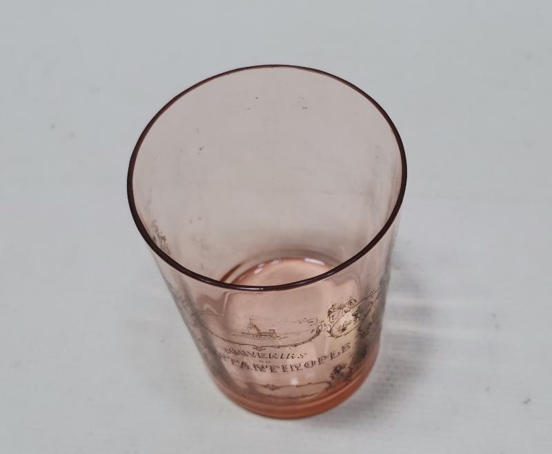 thumbSOUVENIR DE CONSTANTINOPLE - İSTANBUL YADİGARI OSMANLI KRİSTAL BARDAK
