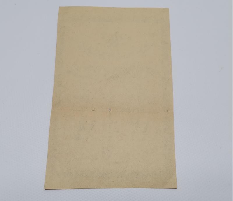 SULTAN MEHMET REŞAD'IN CÜLUSU HUMAYUN GÜNÜ TAKVİM YAPRAĞI