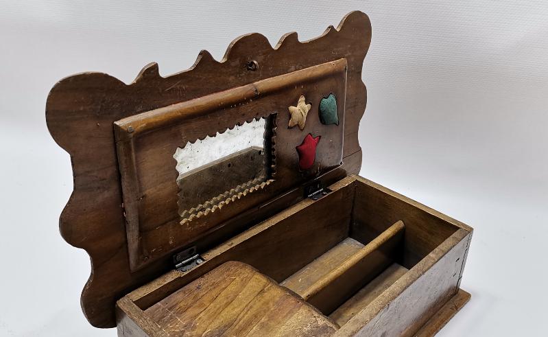 BURSA CEZAEVİ HATIRASI YAZILI ÇOK NADİR TIRAŞ KUTUSU