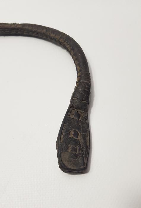 KURTULUŞ SAVAŞI DÖNEMİ DERİ SUBAY KAMÇISI