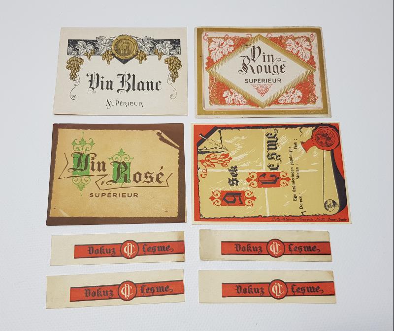 NADİR ŞARAP ETİKETLERİ LOTU