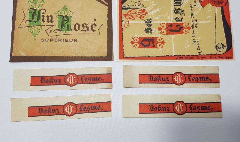 NADİR ŞARAP ETİKETLERİ LOTU