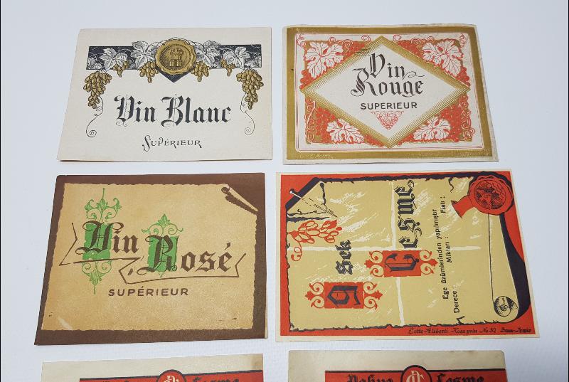 NADİR ŞARAP ETİKETLERİ LOTU