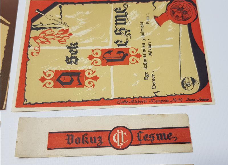 NADİR ŞARAP ETİKETLERİ LOTU