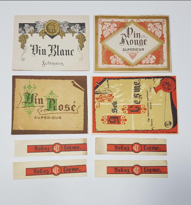 NADİR ŞARAP ETİKETLERİ LOTU