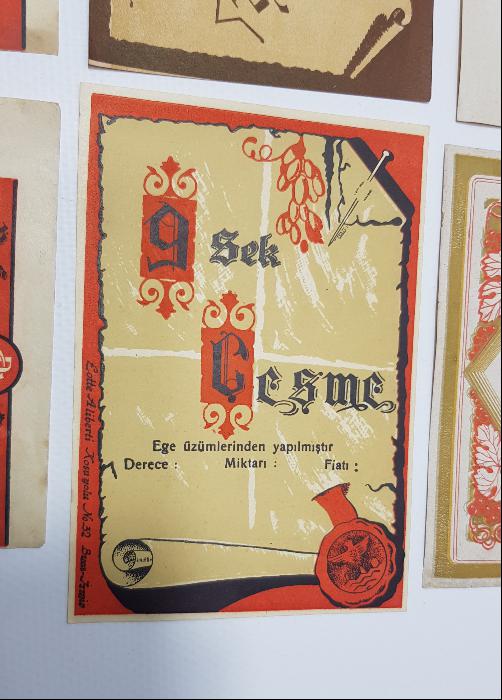 NADİR ŞARAP ETİKETLERİ LOTU