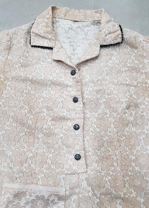 OSMANLI DÖNEMİ DANTEL İŞLEMELİ KADIN ELBİSESİ