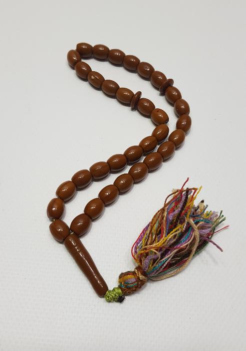 OSMANLI DÖNEMİ ÇOK NADİR ÇEKOSLOVAK BOHEM KRİSTAL CAM TESPİH