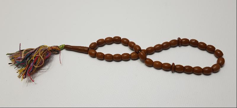 OSMANLI DÖNEMİ ÇOK NADİR ÇEKOSLOVAK BOHEM KRİSTAL CAM TESPİH