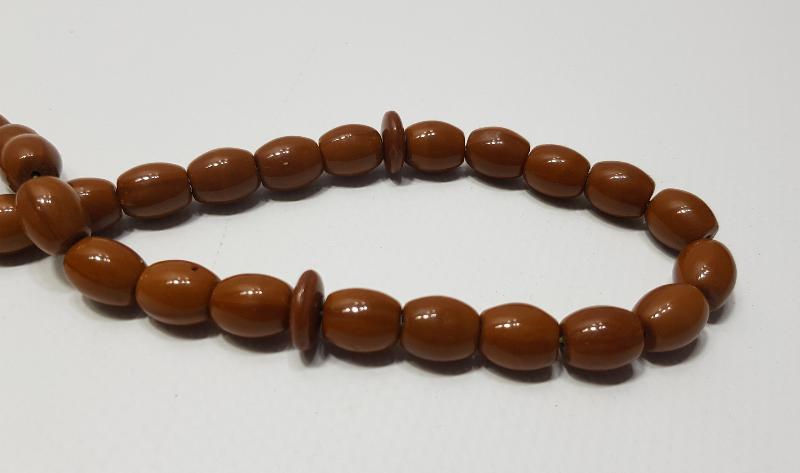 OSMANLI DÖNEMİ ÇOK NADİR ÇEKOSLOVAK BOHEM KRİSTAL CAM TESPİH