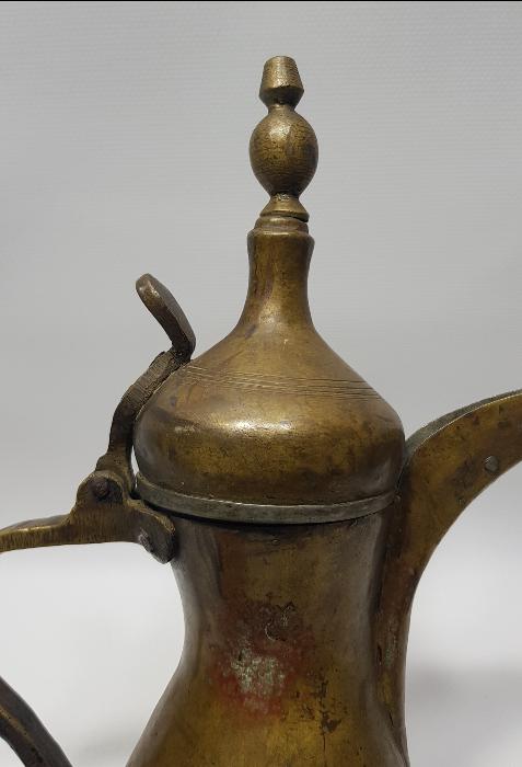 OSMANLI DÖNEMİ KAPAK TUTAMACI SİKKE FORMLU TEKKE İŞİ KAHVEDAN