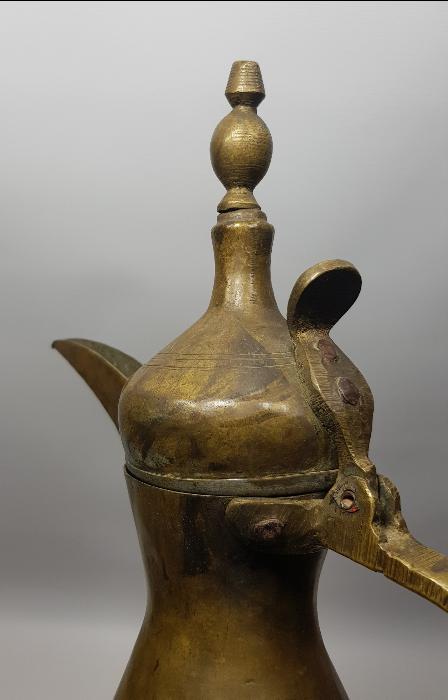 OSMANLI DÖNEMİ KAPAK TUTAMACI SİKKE FORMLU TEKKE İŞİ KAHVEDAN