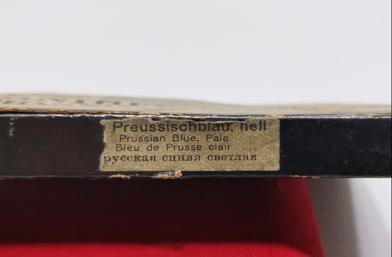 OSMANLI DÖNEMİ PELİKAN MARKA KATI MÜREKKEP KALIBI KUTUSU