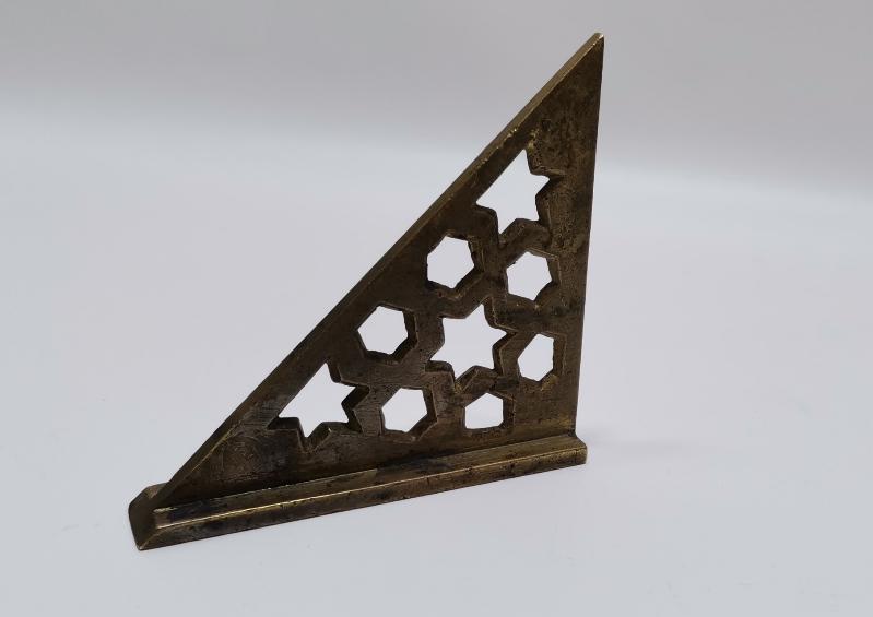 OSMANLI DÖNEMİ SÜLEYMANİYE DAMGALI ÇOK NADİR MARANGOZ GÖNYESİ