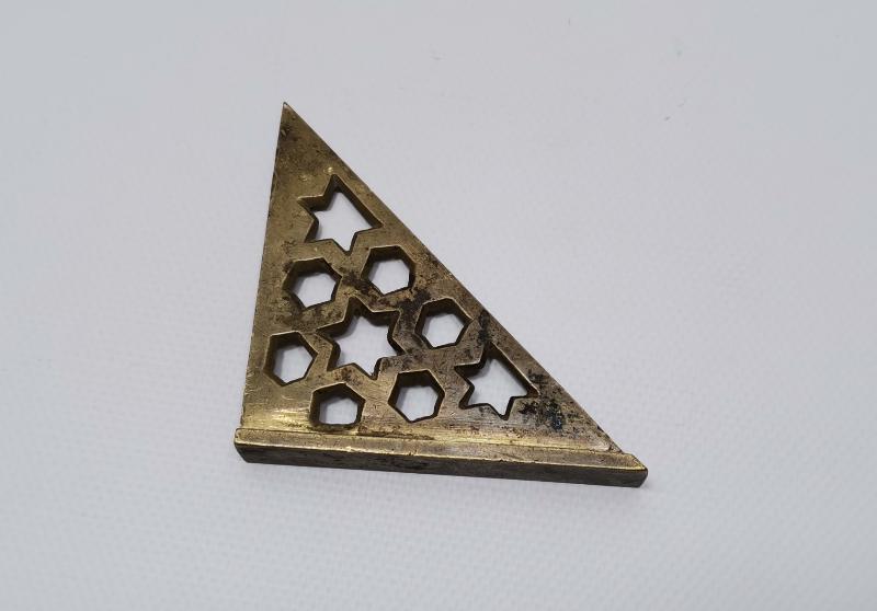 OSMANLI DÖNEMİ SÜLEYMANİYE DAMGALI ÇOK NADİR MARANGOZ GÖNYESİ