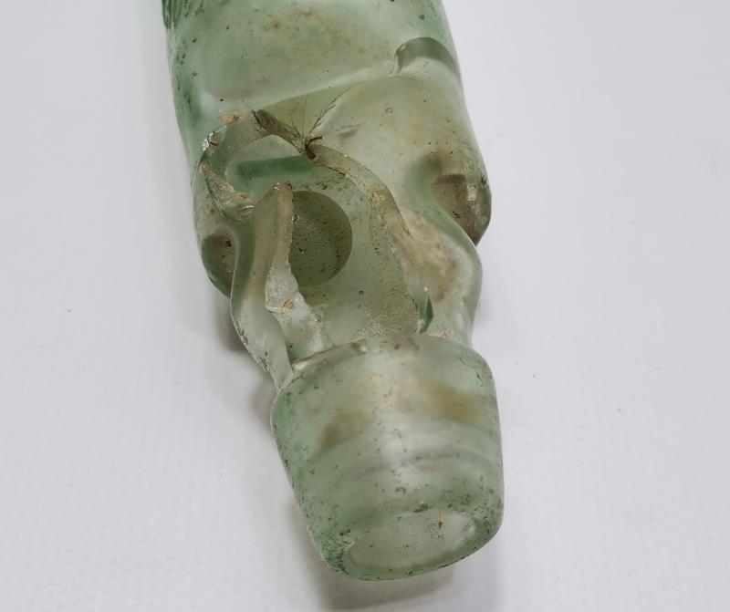 OSMANLICA VE RUMCA YAZILI MİRLİOĞLU GAZOZ ŞİŞESİ - ÇOK NADİR