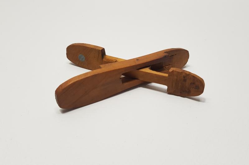 OSMANLICA YAZILI NADİR AHŞAP KUYUMCU TERAZİSİ