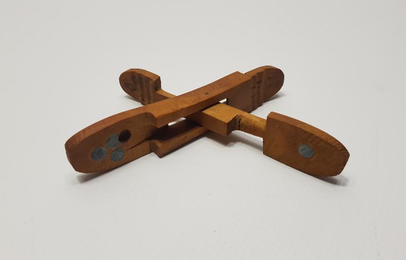 OSMANLICA YAZILI NADİR AHŞAP KUYUMCU TERAZİSİ