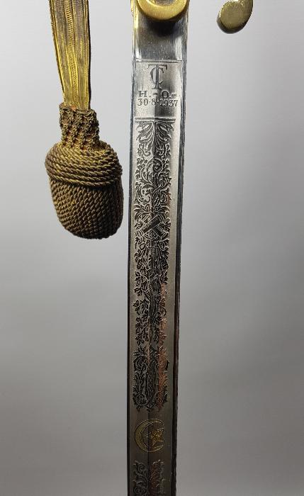 1937 TARİHLİ ÇİL KONDİSYONDA SUBAY MERASİM KILICI