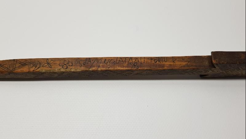 BURSA İŞİ ÜZERİ FUL İŞLEMELİ VE YAZILI HÖREKE