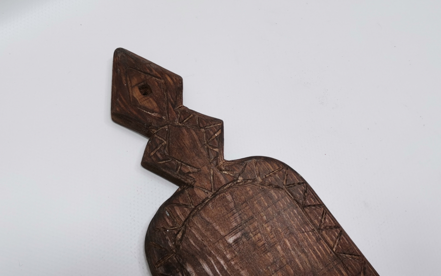 EL OYMA İŞÇİLİKLİ ANTİKA AHŞAP LAMBALIK