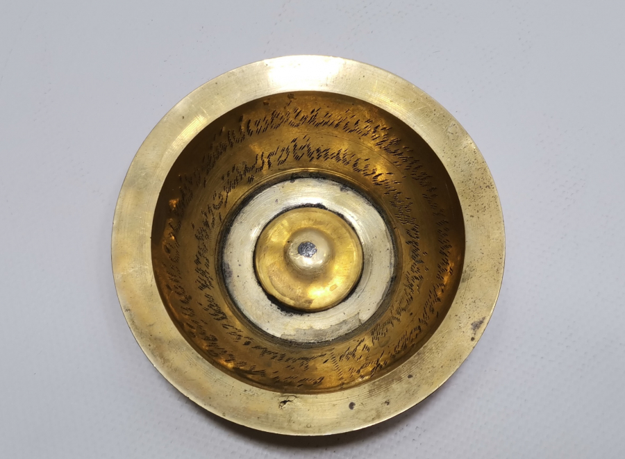 İÇİ AYETLİ ANTİKA DUA TASI - ŞİFA TASI