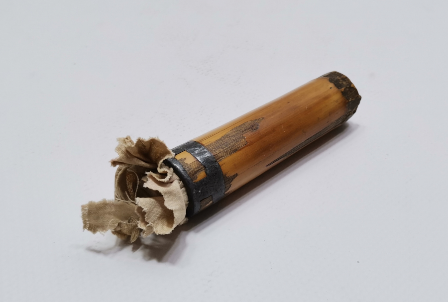 İÇİNDE BARUTU İLE OSMANLI DÖNEMİ DOLMA TÜFEK HAZIRI