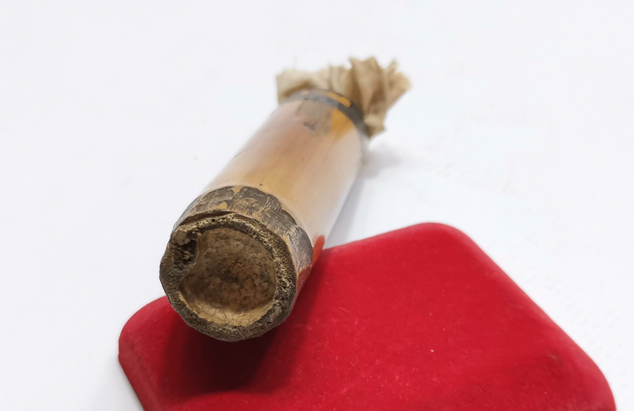 İÇİNDE BARUTU İLE OSMANLI DÖNEMİ DOLMA TÜFEK HAZIRI