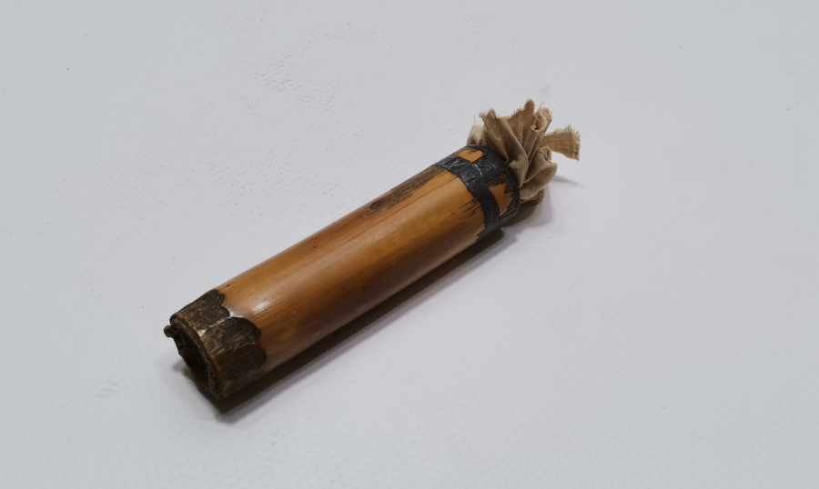 İÇİNDE BARUTU İLE OSMANLI DÖNEMİ DOLMA TÜFEK HAZIRI