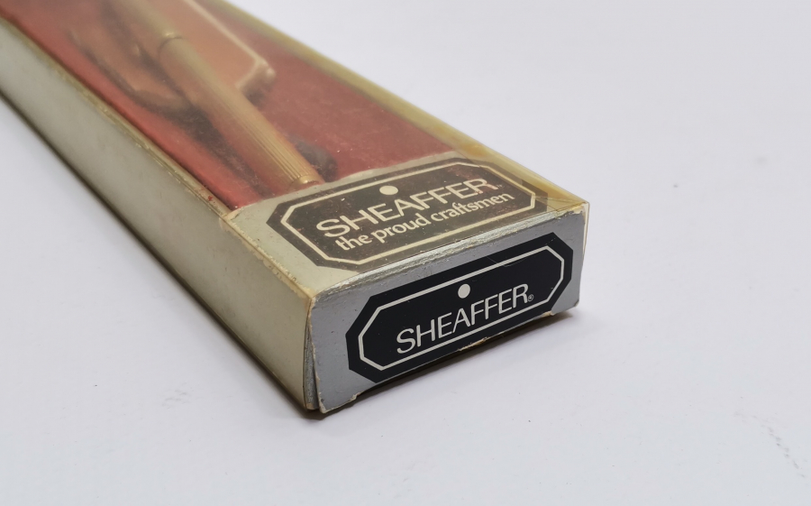 ORJİNAL KUTUSUNDA ALTIN KAPLAMA SHEAFFER DOLMA KALEM