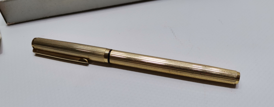 ORJİNAL KUTUSUNDA ALTIN KAPLAMA SHEAFFER DOLMA KALEM