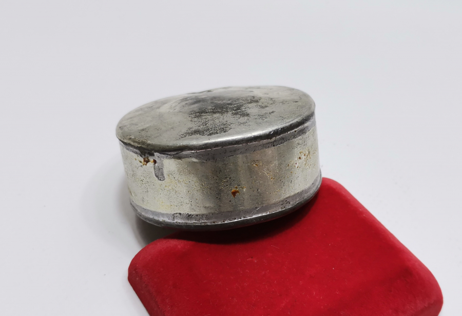 OSMANLI DÖNEMİ İÇİ DOLU ZEMZEM MATARASI - ZEMZEMLİK