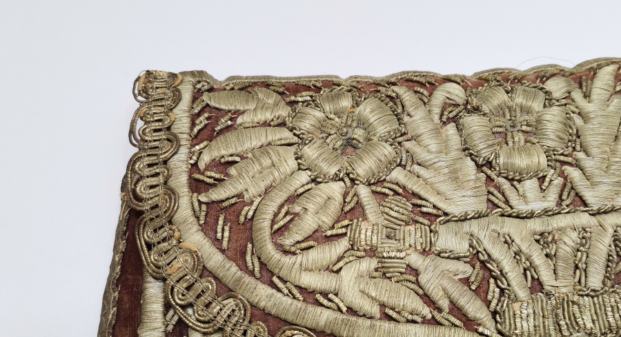 OSMANLI DÖNEMİ SIRMA İŞÇİLİKLİ NADİR KUR'AN-I KERİM KABI